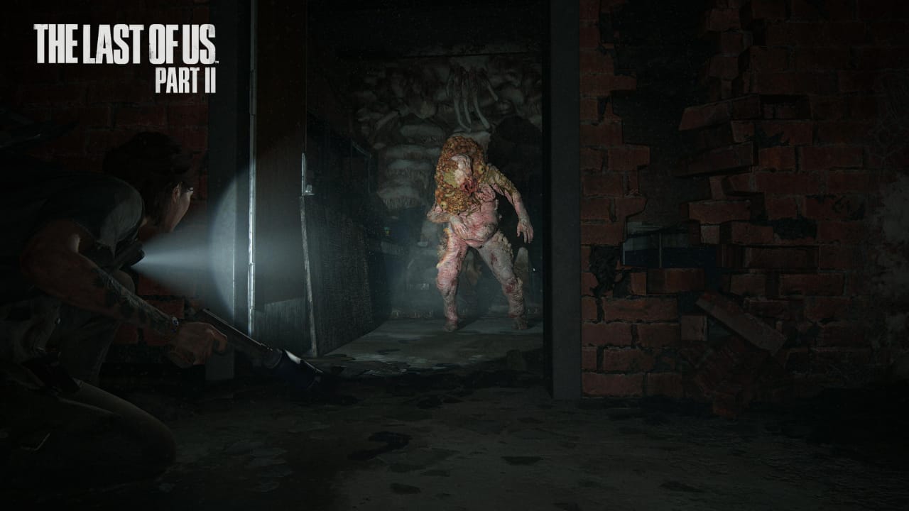 OC]You have to be absolutely silent to avoid the clickers, but Ellie can do  whatever. Cracks me up every time. : r/thelastofus